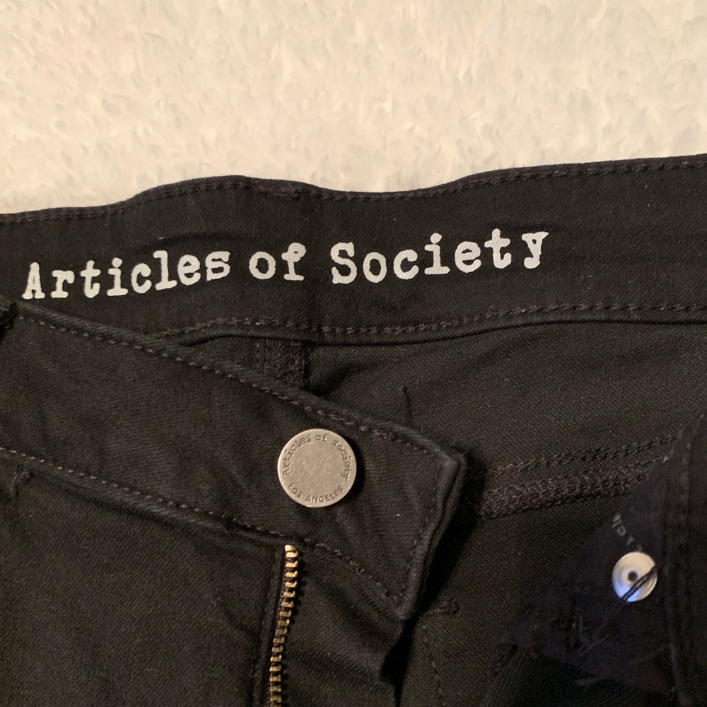 Articles of Society black denim jeans